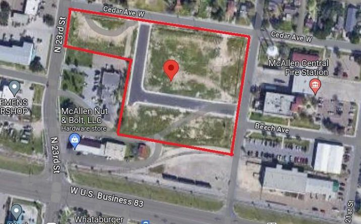 Pictures of Land property located at 2200 Beech Avenue, McAllen, TX 78501 for sales - image #1