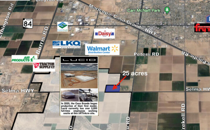 Pictures of Land property located at 18100 W Selma Hwy, Casa Grande, AZ 85193 for sales - image #1