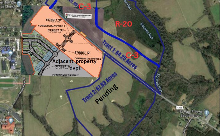 Pictures of Land property located at 672 E Hargett St, Richlands, NC 28574 for sales - image #1