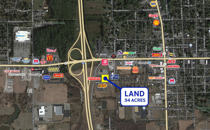 Pictures of Land property located at Allen St, Scottsburg, IN 47170 for sales - image #1