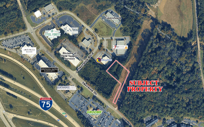 Pictures of Land property located at 4555 Sheraton Dr, Macon, GA 31210 for sales - image #1