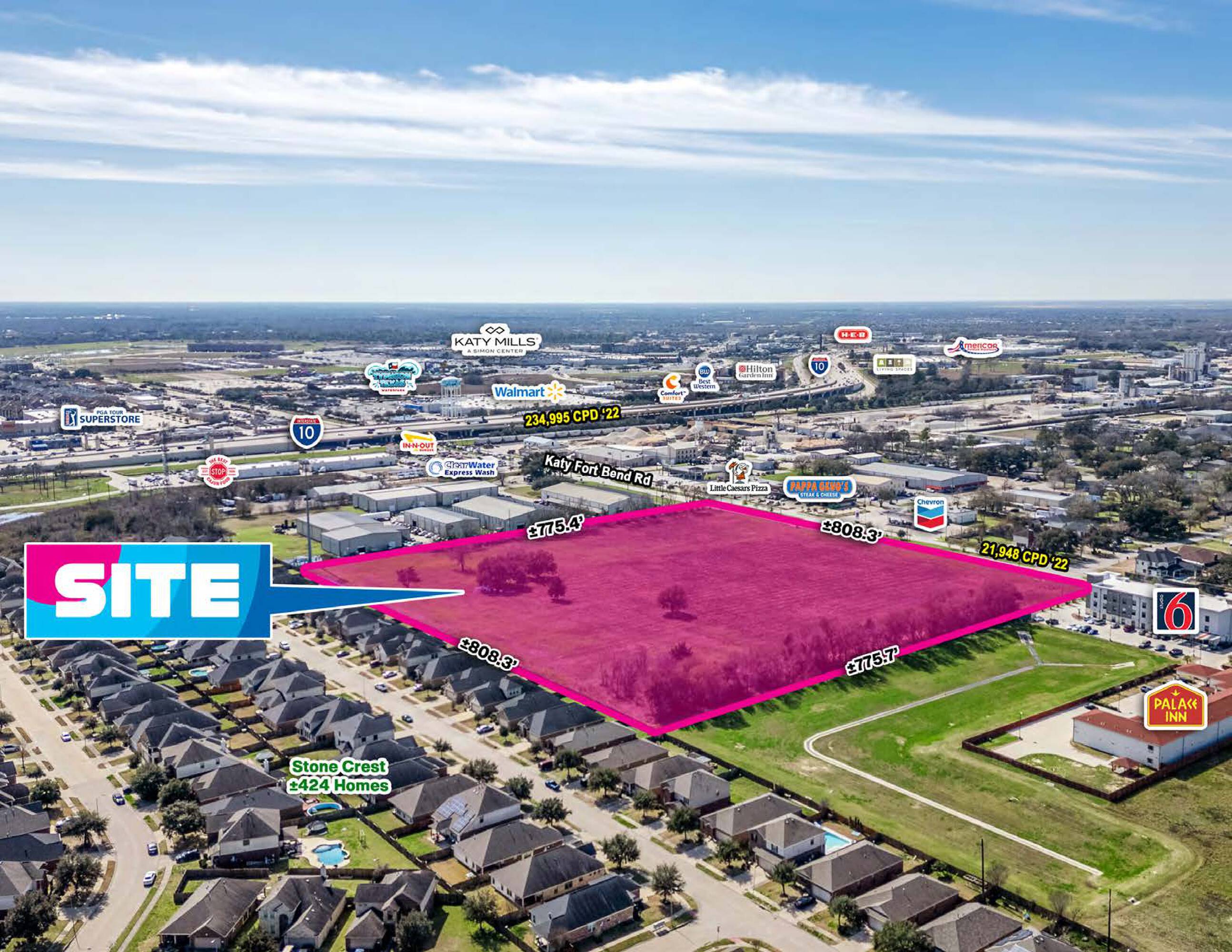 ±14 AC NEQ I-10 & Katy Fort Bend Rd