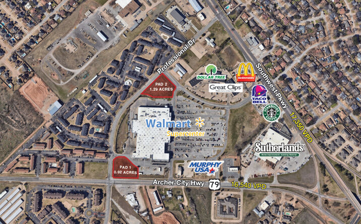 Pictures of Land property located at 1622 Archer City Hwy., Wichita Falls, TX 76302 for sales - image #1