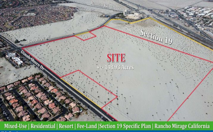 Pictures of Land property located at Bob Hope Dr & Dinah Shore Dr, Rancho Mirage, CA 92270 for sales - image #1