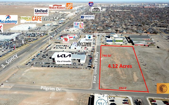 Pictures of Land property located at Pilgrim Dr, Amarillo, TX 79118 for sales - image #1