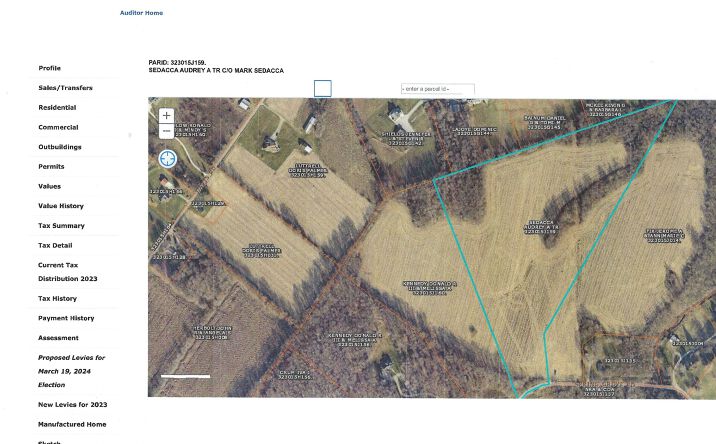 Pictures of Land property located at 3707 Spring Grove Rd, Bethel, OH 45106 for sales - image #1