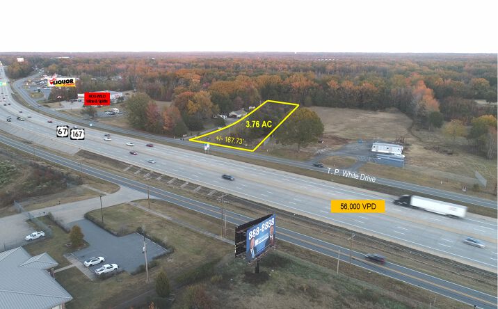 Pictures of Land property located at 7824 T P White Dr, Cabot, AR 72023 for sales - image #1