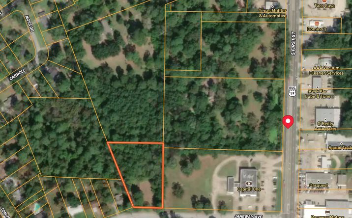 Pictures of Land property located at 507 Janeway Ave, Lufkin, TX 75904 for sales - image #1