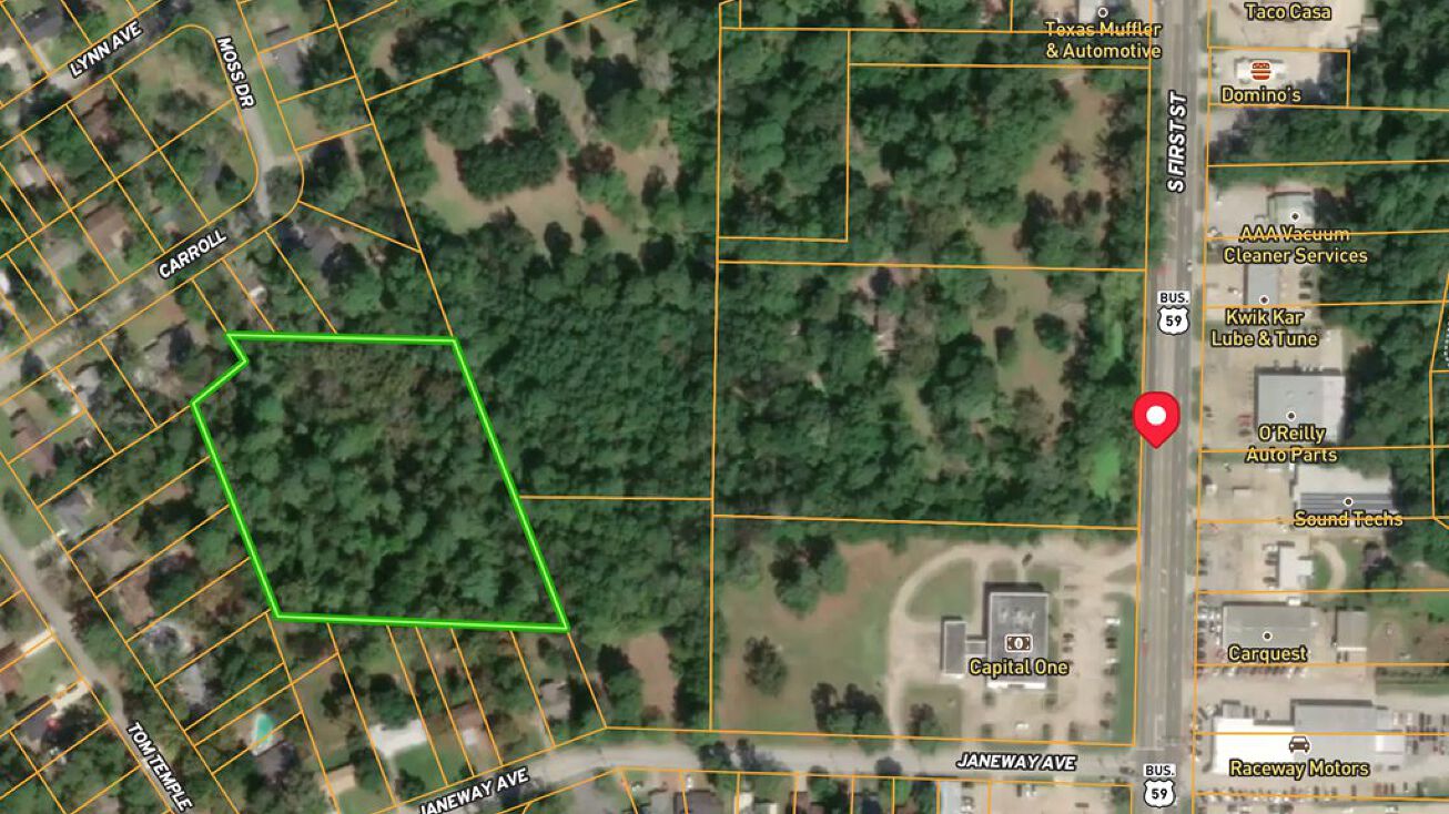 Pictures of Land property located at 1605 Carroll Road Lufkin, TX, Lufkin, TX 75901 for sales - image #1
