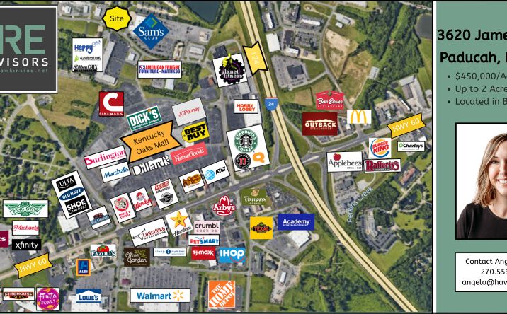 Pictures of Land property located at 3620 James Sanders Blvd, Paducah, KY 42001, 3592 James Sanders Blvd, Paducah, KY 42001 for sales - image #1
