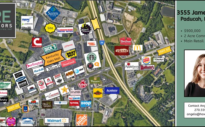 Pictures of Land property located at 3555 James Sanders Blvd, Paducah, KY 42001 for sales - image #1