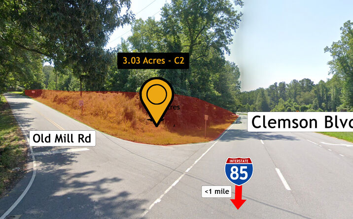 Pictures of Land property located at 4298 Clemson Blvd, Anderson, SC 29621 for sales - image #1