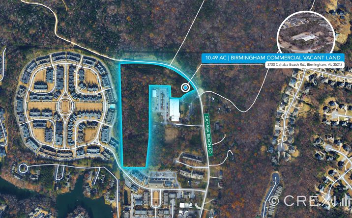 Pictures of Land property located at 3700 Cahaba Beach Rd, Birmingham, AL 35242 for comps - image #1