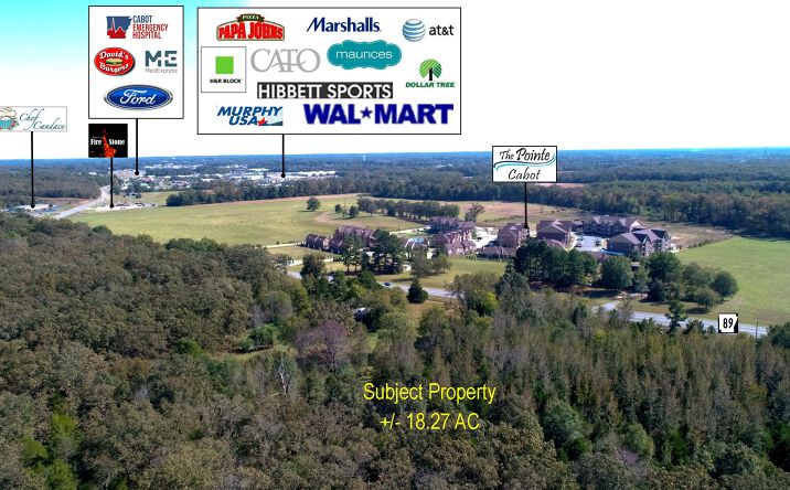 Pictures of Land property located at 3060 W Main St, Cabot, AR 72023 for sales - image #1