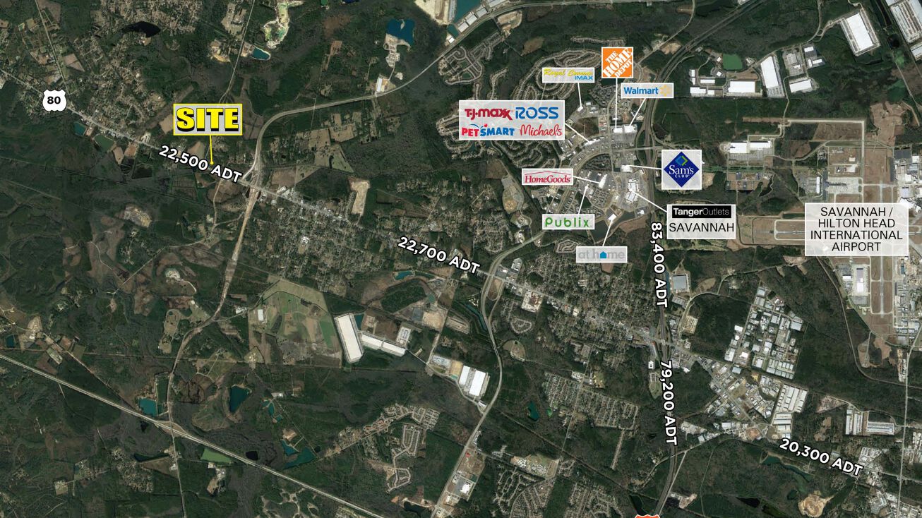 Hwy 80, Bloomingdale, GA 31302