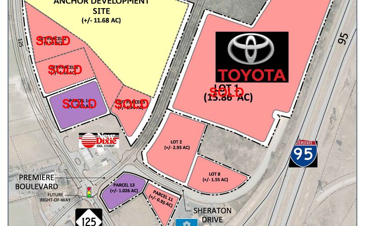 Pictures of Land property located at NC-125 & Premiere Boulevard, Roanoke Rapids, NC 27870 for sales - image #1