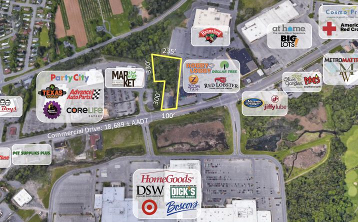 Pictures of Land property located at 4561 Commercial Dr, New Hartford, NY 13413 for sales - image #1