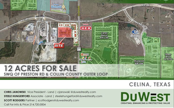 Pictures of Land property located at 5192 S Preston Rd, Celina, TX 75009 for sales - image #1