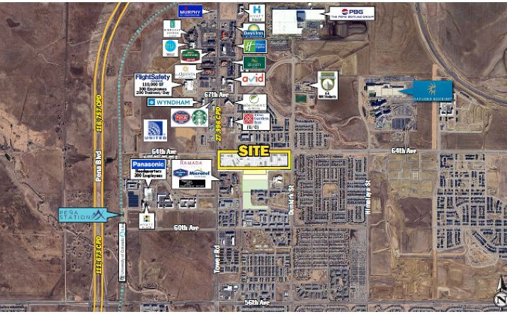 Pictures of Land property located at SEC OF 64TH AVENUE & TOWER ROAD, Denver, CO 80249 for sales - image #1