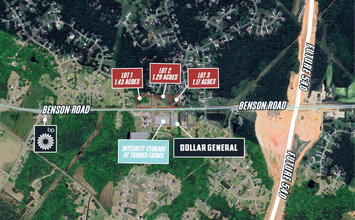Pictures of Land property located at Benson Rd & Turner Farms Rd, Garner, NC 27529 for sales - image #1