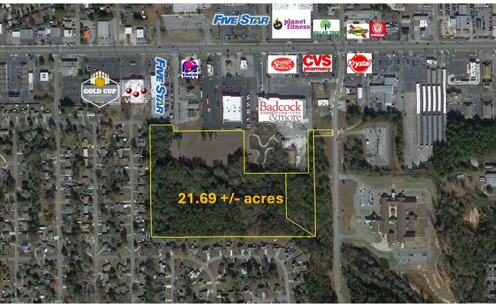 Pictures of Land property located at 117 S Kimberly Rd, Warner Robins, GA 31088 for sales - image #1