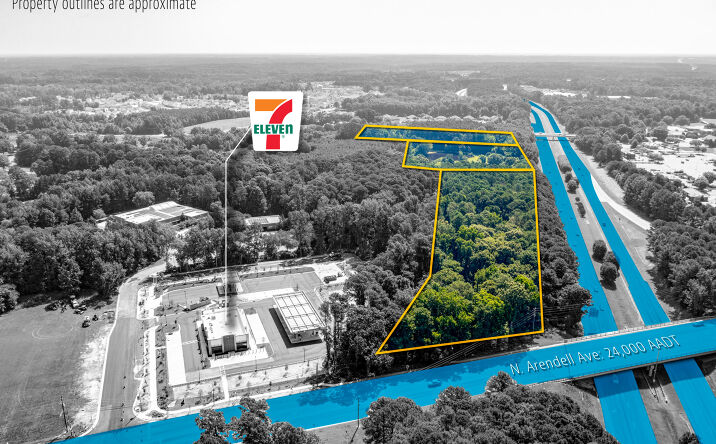 Pictures of Land property located at N Arendell Ave, Zebulon, NC 27597, 1213 Shepard School Rd, Zebulon, NC 27597 for sales - image #1