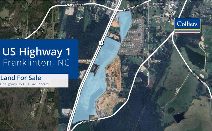 Pictures of Land property located at US-1 Land, Franklinton, NC 27525 for sales - image #1