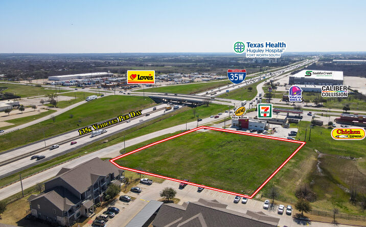 Pictures of Land property located at 10700 South Fwy, Fort Worth, TX 76140 for sales - image #1