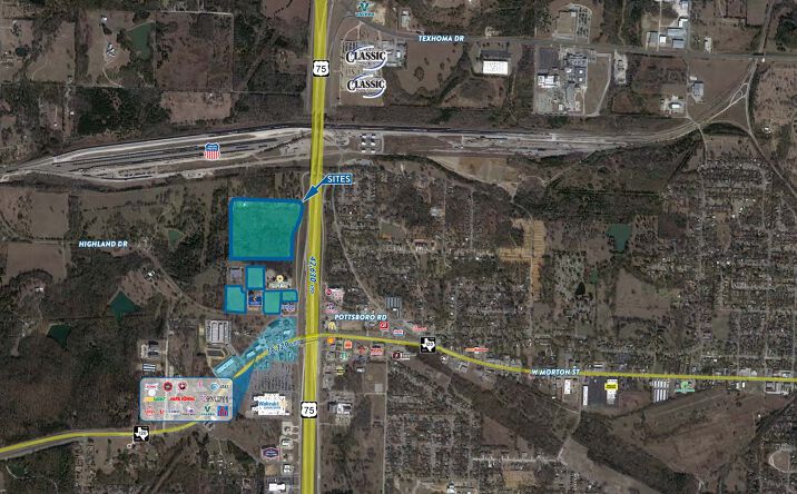 Pictures of Land property located at Nwq hwy 75 & fm 120, Denison, TX 75020 for sales - image #1