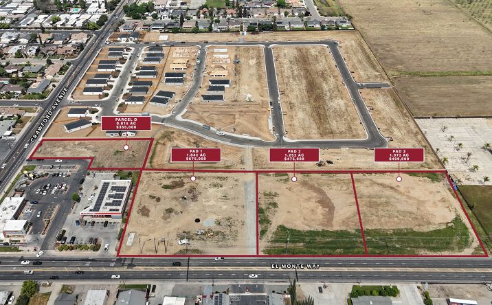 Pictures of Land property located at 1821 E El Monte Way, Dinuba, CA 93618 for sales - image #1