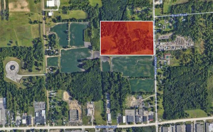 Pictures of Land property located at 12124 Inkster Rd, Romulus, MI 48174 for sales - image #1