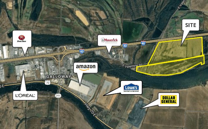 Pictures of Land property located at I-40 & Galloway, North Little Rock, AR 72118 for sales - image #1