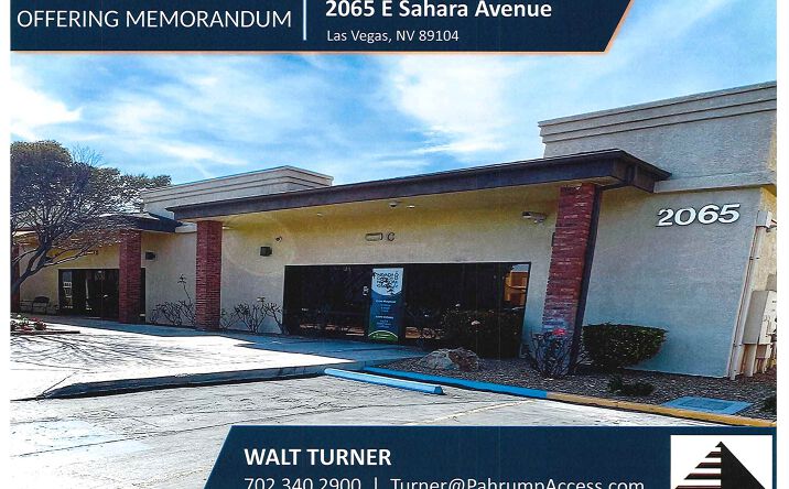 Pictures of Office property located at 2065 E Sahara Ave, Las Vegas, NV 89104 for sales - image #1