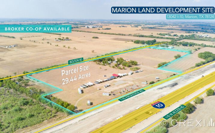 Pictures of Land property located at 13042 I-10, Marion, TX 78124 for comps - image #1