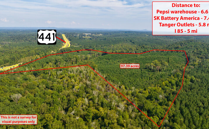 Pictures of Land property located at 0 McCoy Bridge Rd. Homer, Ga. 30547, Homer, GA 30547 for sales - image #1