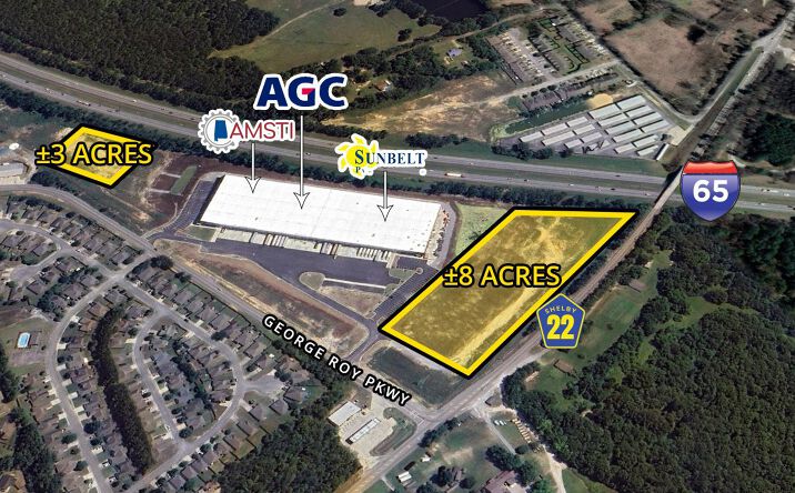 Pictures of Land property located at George Roy Pkwy, Calera, AL 35040 for sales - image #1