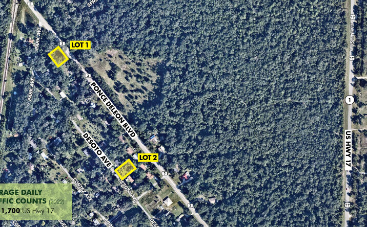Pictures of Land property located at 532 Ponce Deleon Blvd, De Leon Springs, FL 32130 for sales - image #1