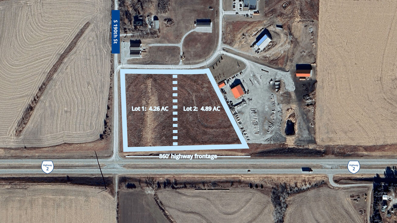 Hwy 2 & 190th St, NEC, NE, NE 68317