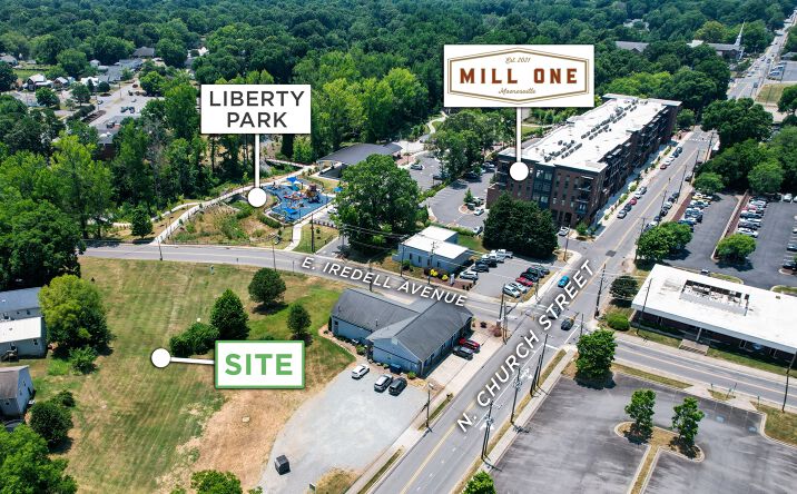 Pictures of Land property located at 326 Clover St, Mooresville, NC 28115 for sales - image #1