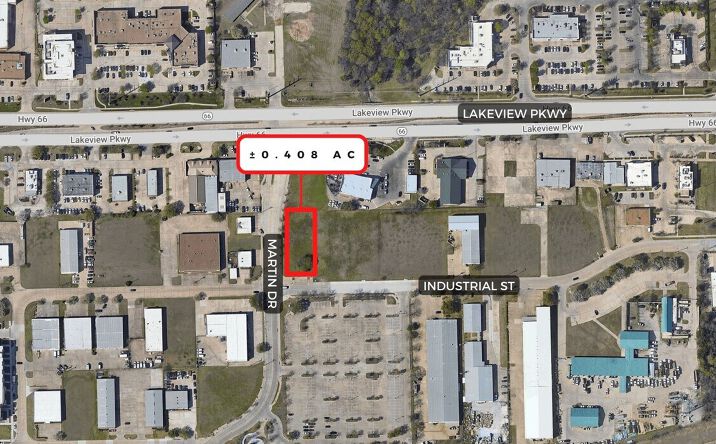 Pictures of Land property located at 4101 Industrial St, Rowlett, TX 75088 for sales - image #1