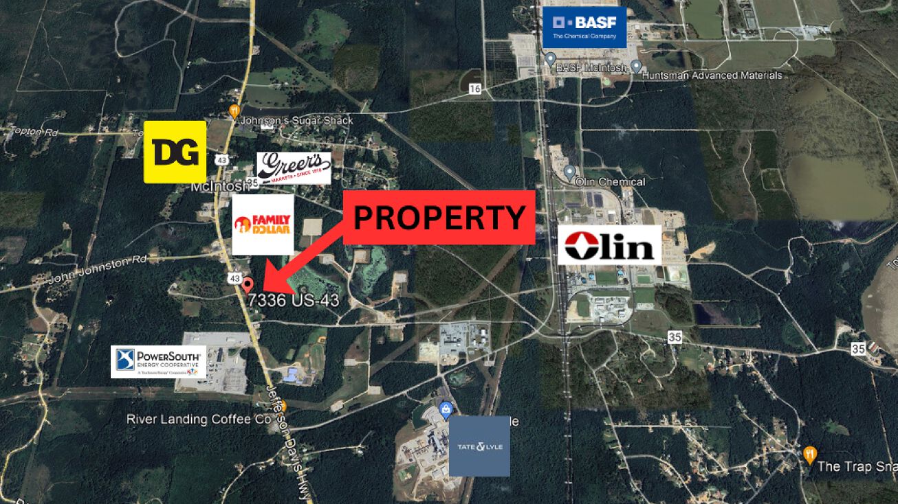 7336 US43, McIntosh, AL 36553