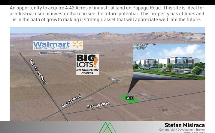 Pictures of Land, Industrial property located at Papago Rd, Apple Valley, CA 92307 for sales - image #1