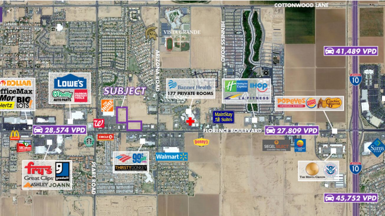 W Nwc Florence Boulevard Peart Road Casa Grande Az 85122