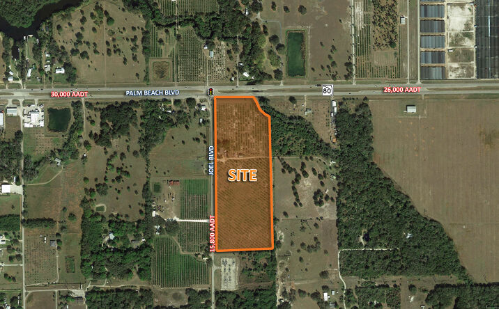 Pictures of Land property located at 2868-2870 Joel Boulevard, Alva, FL 33920 for sales - image #1