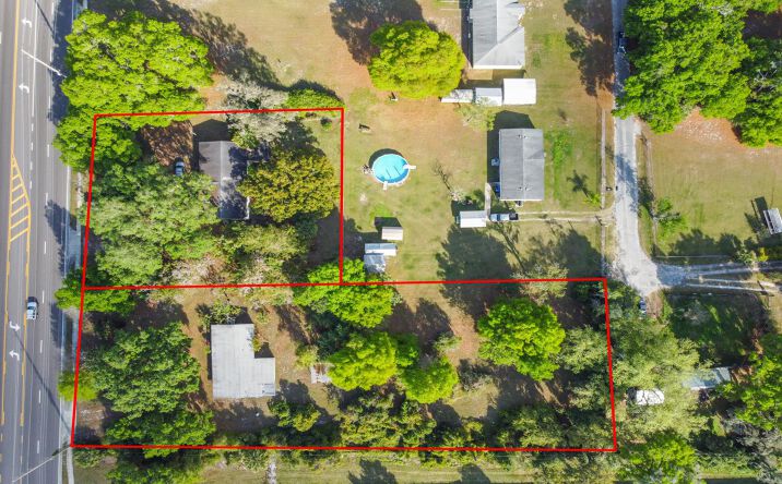 Pictures of Land property located at 11615 &11629 Bloomingdale Ave, Riverview, FL 33578 for sales - image #1