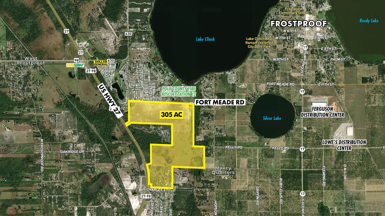 Fort Meade Rd, Frostproof, FL 33843