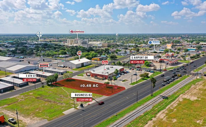 Pictures of Land property located at 1602 Business Hwy 83 E, Weslaco, TX 78596 for sales - image #1