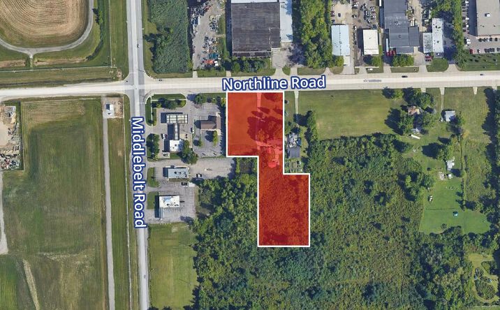 Pictures of Land property located at 29245 Northline Rd, Romulus, MI 48174 for sales - image #1