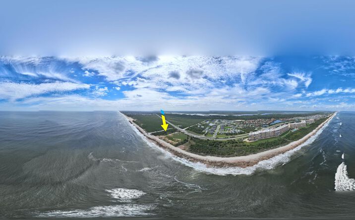 Pictures of Land property located at 6653 N Ocean Shore Blvd, Palm Coast, FL 32137 for sales - image #1