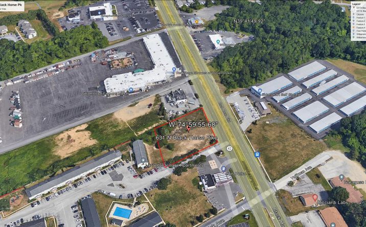 Pictures of Land property located at 631 N Black Horse Pike, Monroe, NJ 08094 for sales - image #1